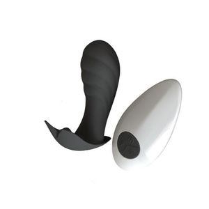 Vibrador Recarregável 8 Modos De Vibração Com Controle Remoto Passion- Novel - Preto