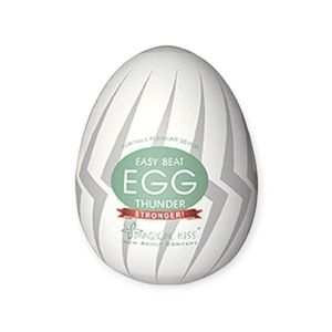 Masturbador Egg Hard 2 Stronger Thunder - Magical Kiss - Branco