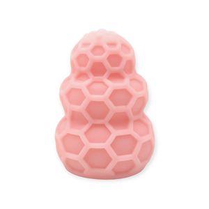 Kit Masturbador Egg Texturizado Netuno + Lubrificante - Rosa