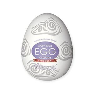 Masturbador Egg Hard 2 Stronger Cloudy - Magical Kiss - Branco