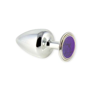Plug Anal Cromado Sagitario M - Hard - Cromado, M