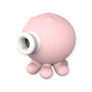 Massageador De Clitóris Recarregável Com 9 Intensidades De Sucção Octopi - S-hande - Rosa