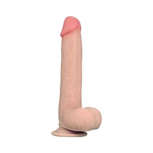 Pênis Realístico 23x4cm Dupla Densidade Layer Dong 9.0 - Lovetoy - Bege