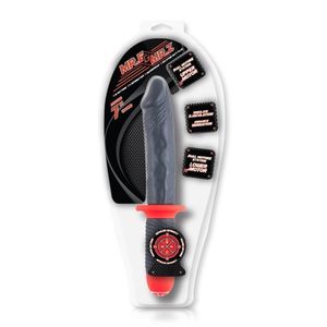 Pênis 17cm Com Glande 10 Vibrações - Mr E E Mr Z - Nanma - Preto