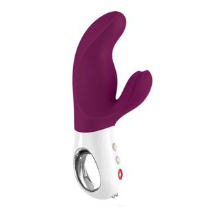 Vibrador Ponto G Em Silicone - Miss Bi Fun Factory - Roxo