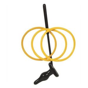 Plug Anal Com Jogo De Argolas - Manbound - Preto