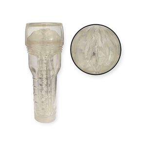 Masturbador Lanterna Com Textura De Vagina Transparente - Si - Transparente