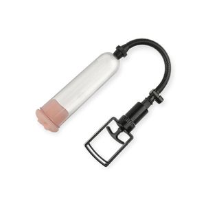 Bomba Peniana Manual Com 3 Anéis De Vedação E Vagina Penis Pump - Lovetoys - Transparente