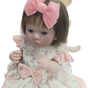 Bebê Reborn Menina Realista, Toda De Vinil De Silicone Macia