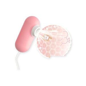 Cápsula Dupla Usb Com Sugador E Bullet - Lilo - Rosa