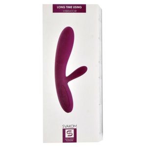 Vibrador Recarregável 6 Vibrações Roxo Lucas - Svakom - Violeta