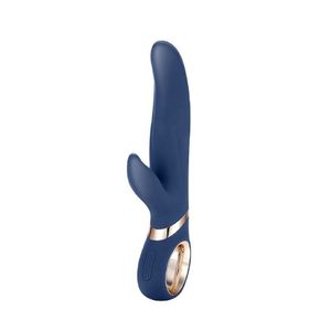 Vibrador De Ponto G E Estimulador De Clitóris 9 Vibrações Layla - S-hande - Azul