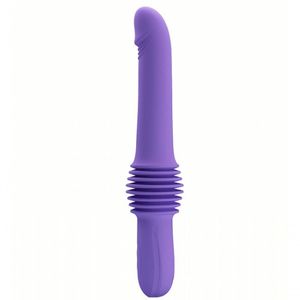 Massageador Com Vibrador Pazuzu - Lybaile - Roxo