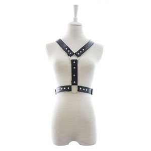 Harness Preto Com Duas Argolas - Medusa- Coleção Fetiche Lovetoys - Preto