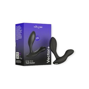 Estimulador De Próstata Com Controle Por Aplicativo Vector+ - We Vibe - Preto