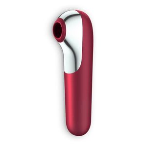 Vibrador Com Sucção Dual Love - Satisfyer - Pink
