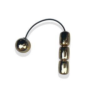 Bolinha De Pompoar Com Pesos De ímã Vag Power - Hard - Dourado