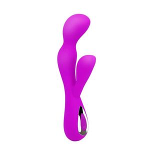Vibrador Recarregável Ponto G Com Estimulador - Impulse Pretty Love - Magenta