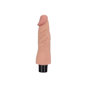 Pênis 18cm Com Vibração Real Softee 7.0 - Lovetoy - Bege