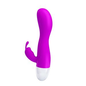 Mini Vibrador Recarregável Rabbit 30 Vibrações - Kyle Pretty Love - Magenta
