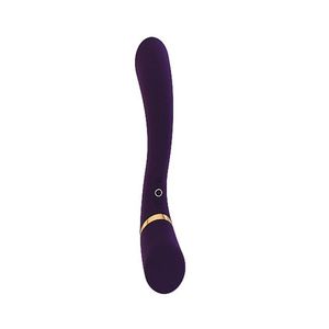 Vibrador Roxo Com 10 Níveis De Vibrações Recarregável - Cleo - Shots - Shot - Roxo