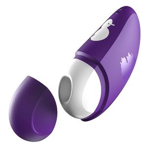 Estimulador Clitoriano Recarregável 10 Modos De Sucção Free - Romp - Roxo