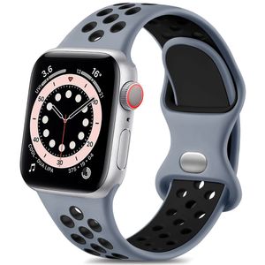 Pulseira Silicone Apple Watch 38-49mm obsidiana-preto