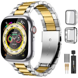 Pulseira Aço Inoxidável Apple Watch 2 Capas Protetoras