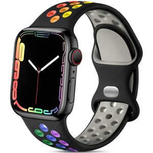 Pulseira Esportiva Compatível Com Apple Watch colorida