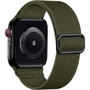 Pulseira Trançada Compatível Com Apple Watch verde