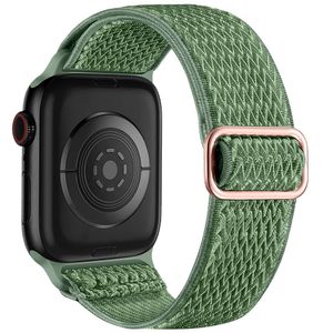 Pulseira Trançada Compatível Com Apple Watch verde Pinho
