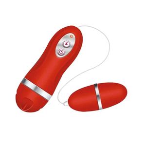 Mini Bullet Com Controle 30 Vibrações Vibration Egg Intt Vermelho