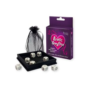 Dados Erotic Story Dice Diversão Ao Cubo Colorido