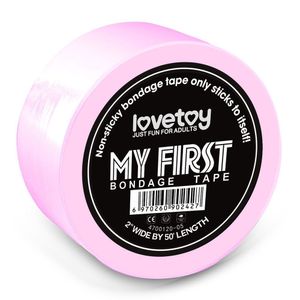 Fita Bondage My First Rosa Bebê Lovetoy Rosa Bebê