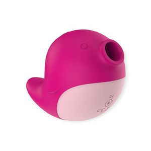 Sugador De Clitóris Com Vibração Em Formato De Peixe Trish Lovetoys Pink