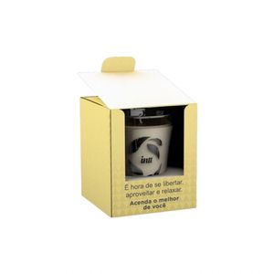 Vela Para Massagem Aromática Allumer 40g Jasmim Intt Sem Sabor