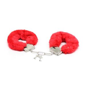 Algemas De Tornozelo Pelúcia Vermelha Coleção Lovetoys - Vermelho
