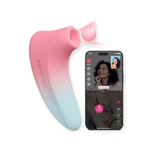 Sugador De Clitóris Com Controle Por Aplicativo Tenera 2 Lovense Rosa