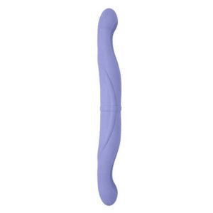 Penetrador Silicone Lilas Double Dong Roxo