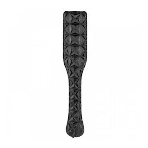 Palmatória Em Pvc Com Relevo Pirâmides Paddle Pyramid Pattern Preto, Unico