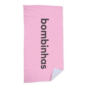 Toalha De Praia - Praia De Bombinhas Rosa