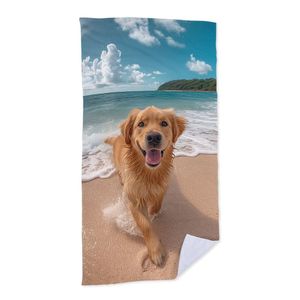 Toalha De Praia - Diversão Canina