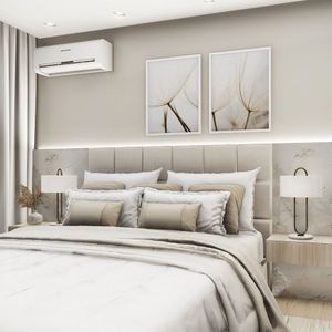 Cabeceira Para Cama Box Queen 160 X 0,60 Cm Atlanta Branco