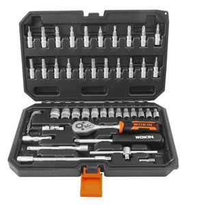 Conjunto De Ferramentas Soquete 1-4 46 Peças