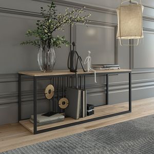 Rack Para Tv Até 40 Polegadas Onix Ambiente Principal Escritório Preto -amadeirado