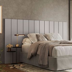 Cabeceira Aurora Modulada Cama Box Casal-queen-king 2,40m 12 Módulos Cacao