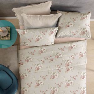 Jogo De Cama Casal 4 Peças 200 Fios Microtec