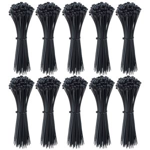 Abraçadeira Nylon Enforca Gato 3,6x150mm Preto C/ 1000 Un