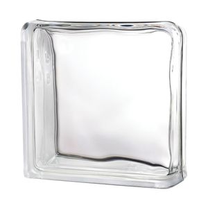 Bloco De Vidro 2 Lados P/ Acabamento Final 19x19x8 Tradestar