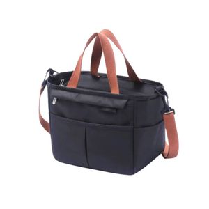 Bolsa Lancheira Térmica Marmiteira Alça Transversal Multiuso Preto
